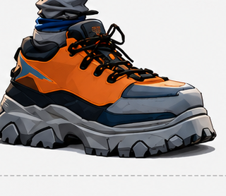 Sneaker detail